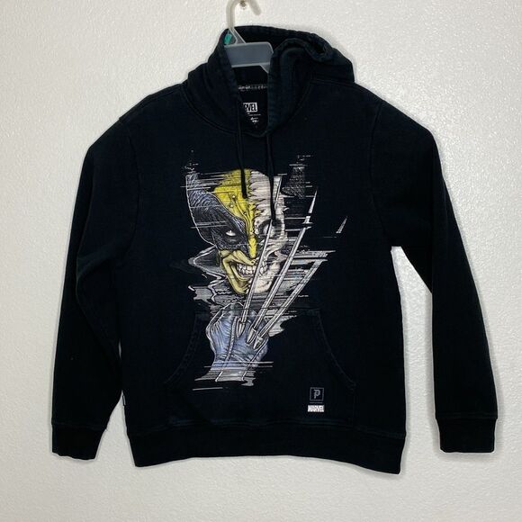Primitive x Marvel Men’s Black Pullover Wolverine Hoodie Size M - Picture 1 of 7